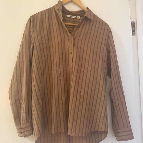 Uniqlo stripped blouse size small - Picture 6 of 6